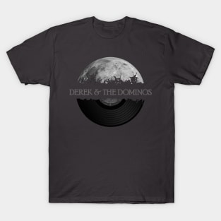 Derek and the Dominos moon vinyl T-Shirt